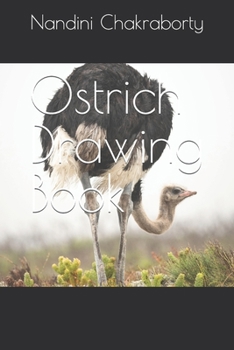 Paperback Ostrich Drawing Book