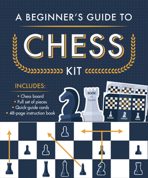 Hardcover A Beginner's Guide to Chess Kit Book
