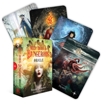 Cards Deep Dark & Dangerous: The Oracle of the Beautiful Darkness Book