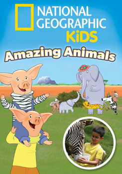 DVD National Geographic Kids: Amazing Animals Book