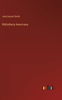 Hardcover Bibliotheca Americana Book