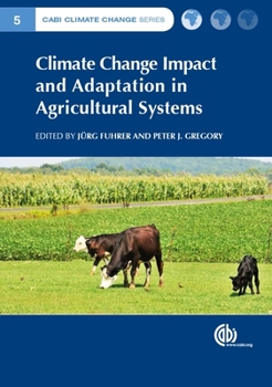 Paperback Climate Change Impact and Adaptation in Agricultural Systems Book