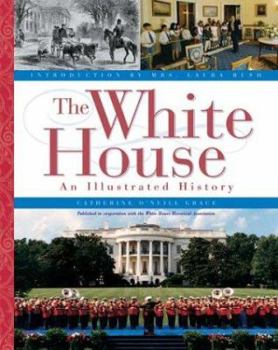 Hardcover The White House: An Illustrated History Book
