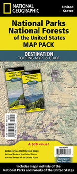 Loose Leaf National Parks & National Forest of the Us [Map Pack Bundle] Book