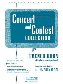 Paperback Concert and Contest Collection for French Horn: Solo Book Only Book