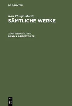 Hardcover Briefsteller (Sämtliche Werke, Band 9) (German Edition) [German] Book