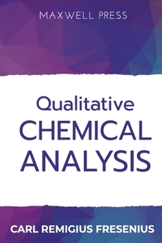 Paperback Qualitative Chemical Analysis Book