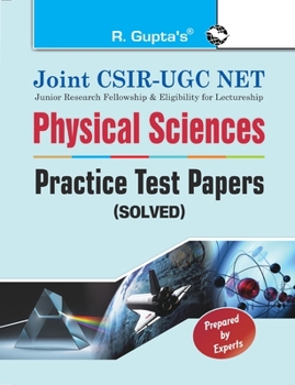 Paperback Joint CSIRUGC NET: Physical Sciences Practice Test Papers (Solved) Book