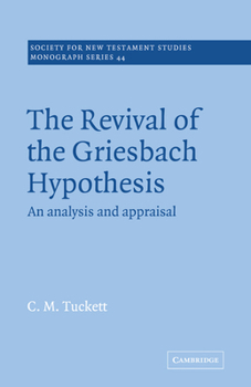 Paperback Revival Griesbach Hypothes Book