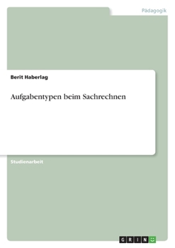 Paperback Aufgabentypen beim Sachrechnen [German] Book