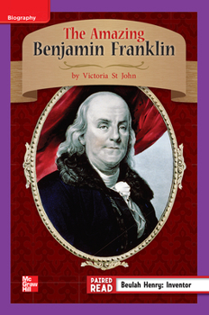 The Amazing Benjamin Franklin GR L Benchmark 24 Lexile 590 [Paperback] Victoria St John