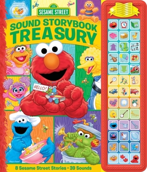 Hardcover Sesame Street: Sound Storybook Treasury: Sound Storybook Treasury [With Battery] Book
