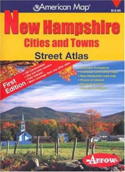 New Hampshire Street Atlas: 130 Cities & Towns