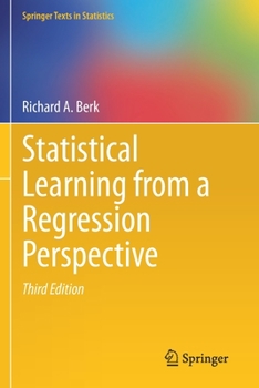 Paperback Statistical Learning from a Regression Perspective Book