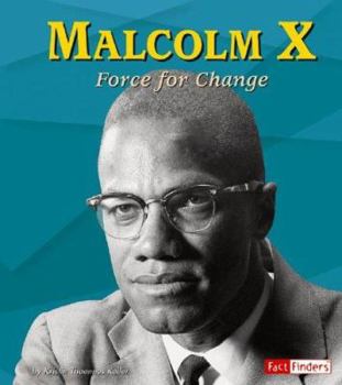 Hardcover Malcolm X: Force for Change Book