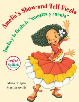 Paperback Amelia's Show and Tell (Bilingual) Little Book