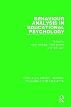 Hardcover Behaviour Analysis in Educational Psychology Book