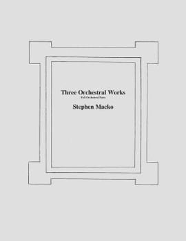 Paperback Three Orchestral Woks: Full Orchestral Parts Book