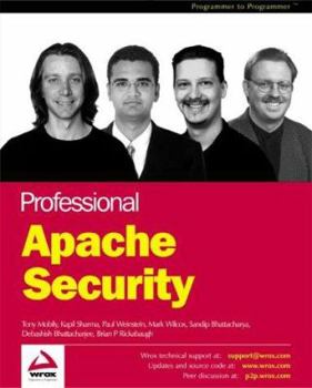 Paperback Professional Apache Security Book