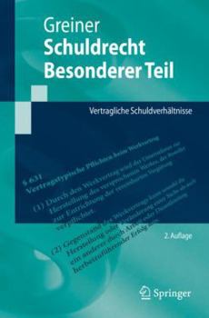 Paperback Schuldrecht Besonderer Teil: Vertragliche Schuldverhältnisse [German] Book