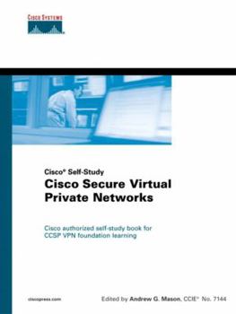 Hardcover Cisco Secure Virtual Private Networks Book