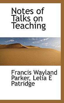 Paperback Notes of Talks on Teaching Book