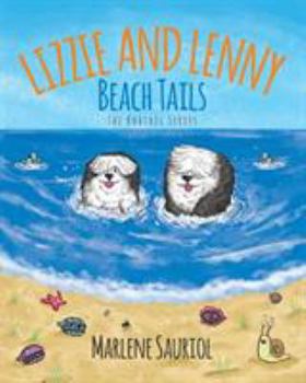 Paperback Lizzie and Lenny: Beach Tails Book