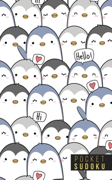 Pocket Sudoku: 158 Sudoku Puzzles | Pocket Sudoku Puzzle Books | Large Print Sudoku Puzzle Books For Adults | Sudoku For Seniors | Sudoku Puzzle Books Easy to Normal | Fun Gift | Penguins