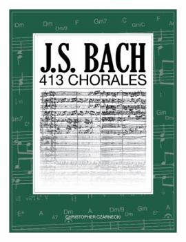 Spiral-bound J.S. Bach 413 Chorales Book