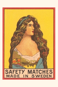 Paperback Vintage Journal Swedish Safety Matches Book