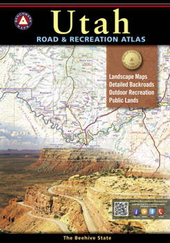 Utah Road & Recreation Atlas Map