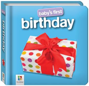 Board book Baby's First Birthday Book