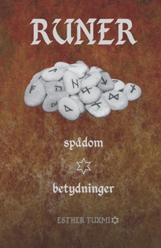 Paperback RUNER spådom betydninger [Norwegian] Book