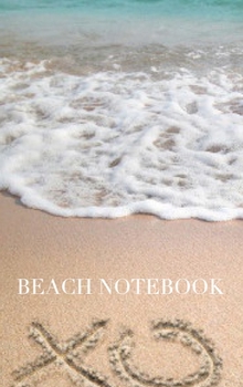 Hardcover Beach xoxo Blank cream color Page refection notebook: Beach xoxo Blank cream color page Note Book