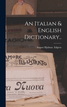Hardcover An Italian & English Dictionary.. Book