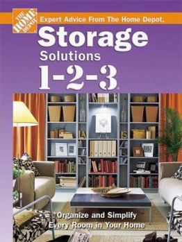 Hardcover Storage 1-2-3: Expert Advice from the Home Depot Book