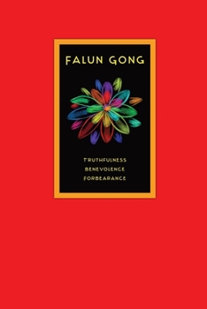 Paperback "Truthfulness, Benevolence, Forbearance" Falun Gong, The Tenets, Red Journal (6" x 9" 110 pages), Chinese good luck: Spiritual Journal of Righteous Th Book