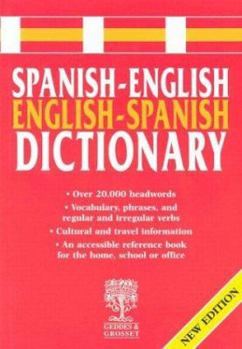 Hardcover Spanish-English/English-Spanish Dictionary Book