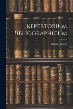 Paperback Repertorium Bibliographicum Book