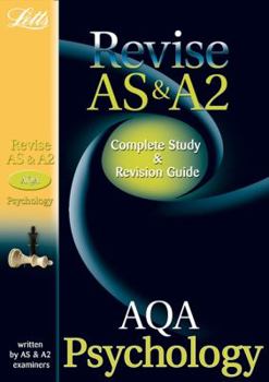 Paperback Revise AS and A2 AQA Psychology Study Guide Book