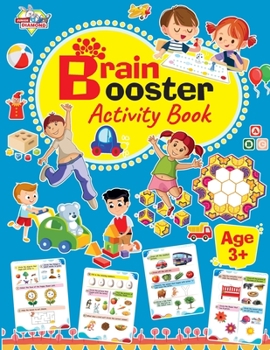 Paperback Brain Booster Activity Book - Age 3 Book