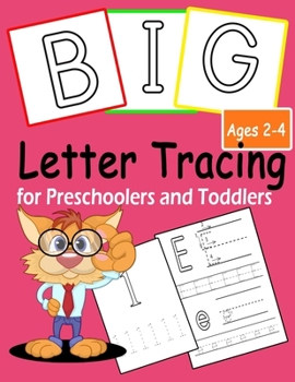 Paperback BIG Letter Tracing: for Preschoolers and Toddlers Book