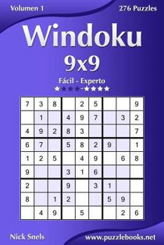 Paperback Windoku 9x9 - De Fácil a Experto - Volumen 1 - 276 Puzzles [Spanish] Book