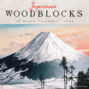 Calendar Japanese Woodblocks 2024 12 X 12 Wall Calendar Book