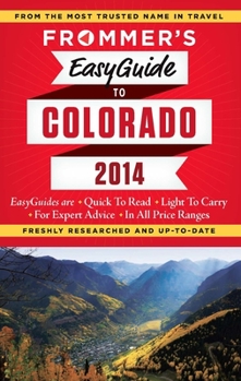 Paperback Frommer's EasyGuide to Colorado 2014 Book