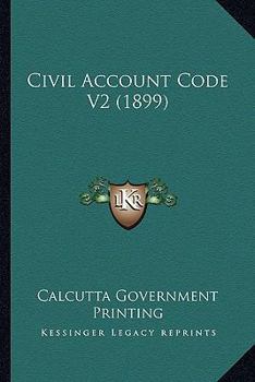 Paperback Civil Account Code V2 (1899) Book