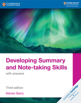 Paperback Developing Summary and Note-Taking Skills with Answers Book