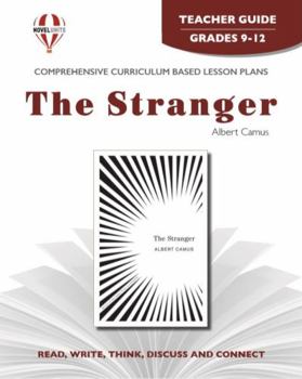 Paperback The Stranger - Teacher Guide by Novel Units Book