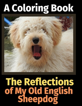 Paperback The Reflections of My Old English Sheepdog: A Coloring Book