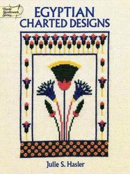 Paperback Egyptian Charted Designs Book